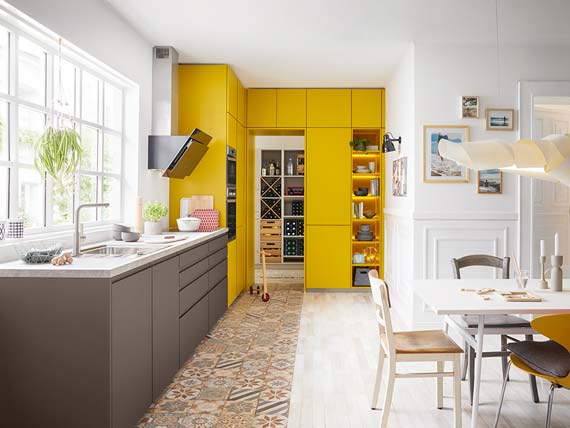 Schüller Küche Alea Matt L272M Havannabraun samtmatt AFP